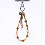 Crong puhelinperä Lanyard - kultainen rusetti