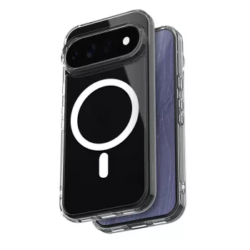 Crong Hybrid Clear Magnetic Case Google Pixel 11 - MagSafe-yhteensopiva, läpinäkyvä