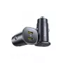 Baseus GoTrip 2x USB-C 30W autolaturi, 12-24 V, musta