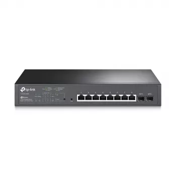 TP-Link JetStream 10-porttinen Gigabit Smart PoE -kytkin, 8 porttia PoE+