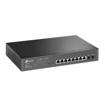 TP-Link JetStream 10-porttinen Gigabit Smart PoE -kytkin, 8 porttia PoE+