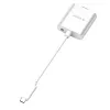 ORICO PTAV USB-C - VGA ja 3,5 mm äänisovitin, Full HD 1080p, 15 cm, hopea
