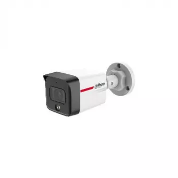 DAHUA IPC-HFW1439TC1-A-LED-0280B-PRO 4MP Full-Colour-bullet-IP-kamera sisäänrakennetulla mikrofonilla, 2,8 mm kiinteä polttoväli, 30 m valkoinen valo -yönäkö, IP67, PoE
