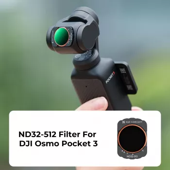 KF säädettävä ND-suodatin ND32-ND512 Nano-X DJI Osmo Pocket 3:lle