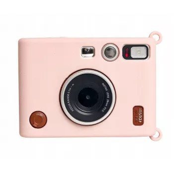 LOVEINSTANT silikonikotelo Fujifilm Instax Mini Evolle, pinkki