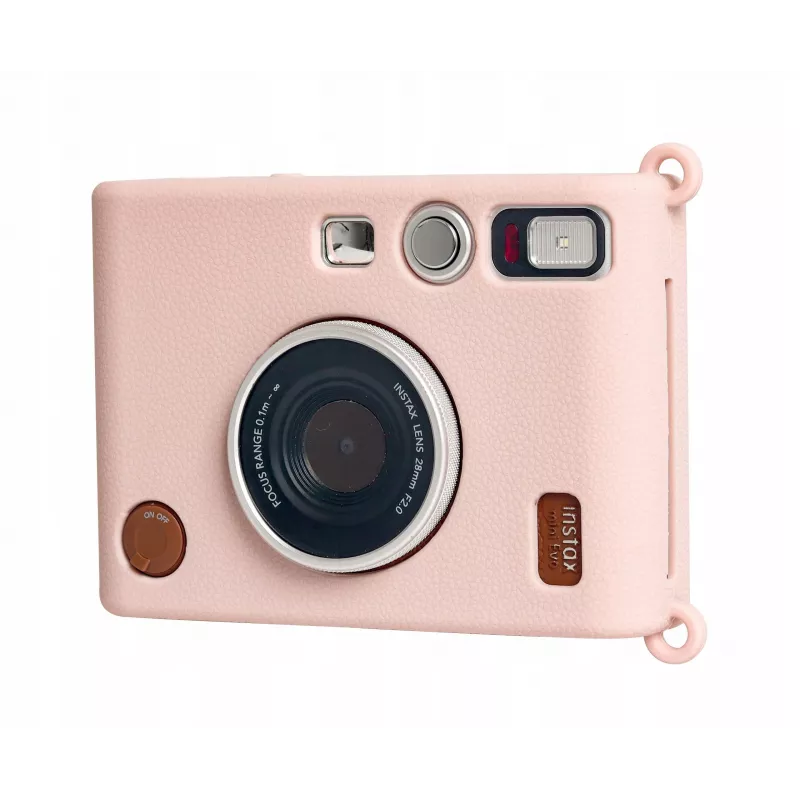 LOVEINSTANT silikonikotelo Fujifilm Instax Mini Evolle, pinkki