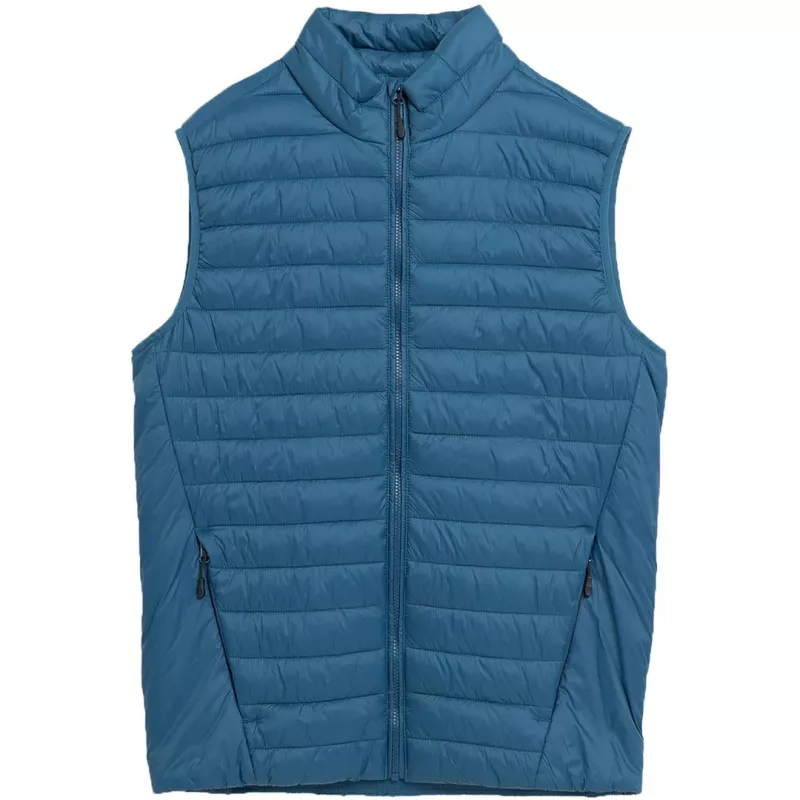 4F miesten farkkuvesti M062 - nappilista hihaton, regular fit, XL