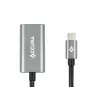 Accura USB-C - HDMI 4K 60Hz -adapterikaapeli M/F 0,23m