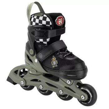 SPOKEY POPPY lasten inline-luistimet 31-34 vihreä/musta