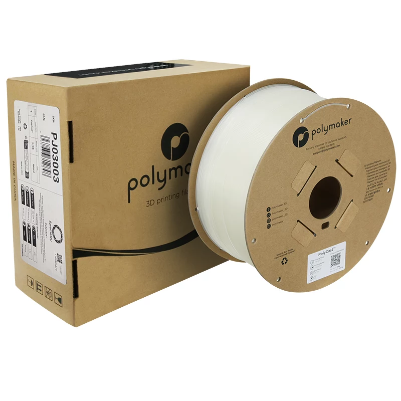 Polymaker PolyCast PVB 3D-tulostimen filamentti, 1,75 mm, 3 kg, Natural