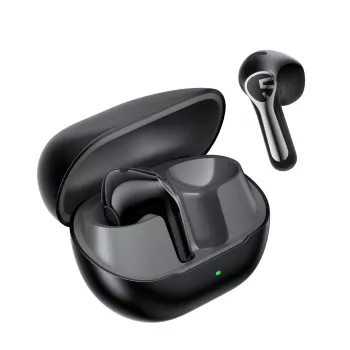 Soundpeats Air6 HS langattomat Bluetooth in-ear-kuulokkeet hybridi-ANC:llä, LDAC, musta