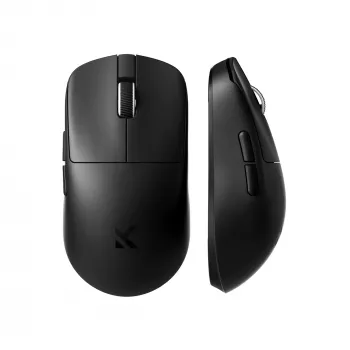 Mchose HW-L7-15KH Tri-Mode Ultralight Magnesium Gaming Mouse, PixArt PAW3395 26K DPI, 4000Hz, 49g, musta