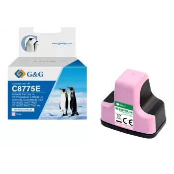 G&G Ninestar yhteensopiva HP 363 XL suuri kapasiteetti vaaleanmagenta värikasetti (C8775EE)