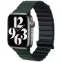 Beline Magnetic Pro ranneke Apple Watch 38/40/41mm musta/vihreä