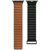Beline Magnetic Pro ranneke Apple Watch 42/44/45/49mm musta/ruskea