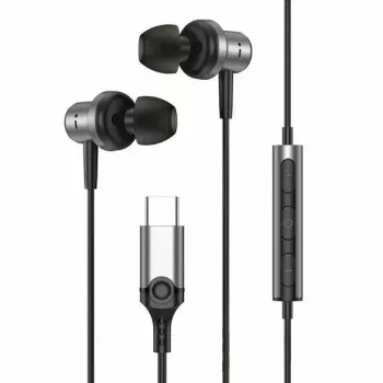 Beline nappikuulokkeet USB-C SK193 musta