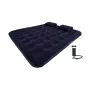 AVENLI XXL täytettävä ilmapatja setti 203x183x22 cm queensize jalkapumpulla ja paikkaussarjalla
