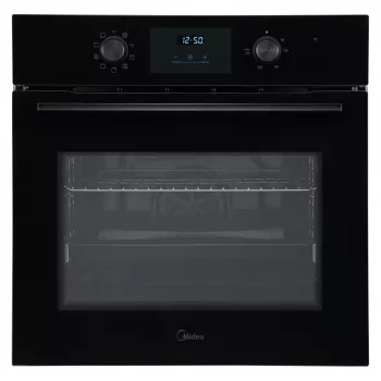 Midea MBO65M80D2-BK kalusteisiin asennettava sähköuuni, 70 l, 3 kW, A, musta