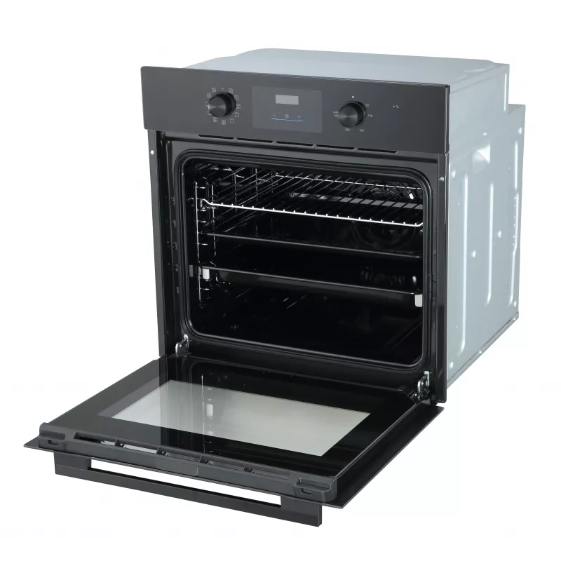 Midea MBO65M80D2-BK kalusteisiin asennettava sähköuuni, 70 l, 3 kW, A, musta