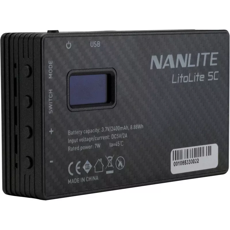 Nanlite Litolite 5C RGBWW taskukokoinen LED-valo (15-2018)
