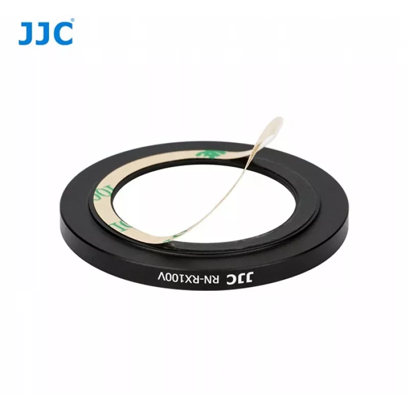 JJC 52 mm suodatinadapteri objektiivin suojuksella Sony RX100 II/III/IV/V -malleille