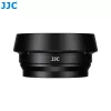 JJC LH-JXHALF vastavalosuoja 37 mm suodatinadapterirenkaalla Fujifilm X Half -malliin, musta
