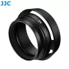 JJC LH-JXHALF vastavalosuoja 37 mm suodatinadapterirenkaalla Fujifilm X Half -malliin, musta