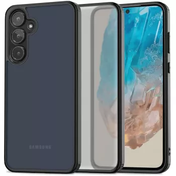 Tech-Protect Magmat magneettinen kotelo Samsung Galaxy M35 5G:lle – mattamusta (TPU/PC, MagSafe-yhteensopiva)