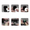 Tech-Protect Glass Flex+ näytönsuoja Apple Watch 10/11:lle (46 mm) 2 kpl:n pakkaus musta