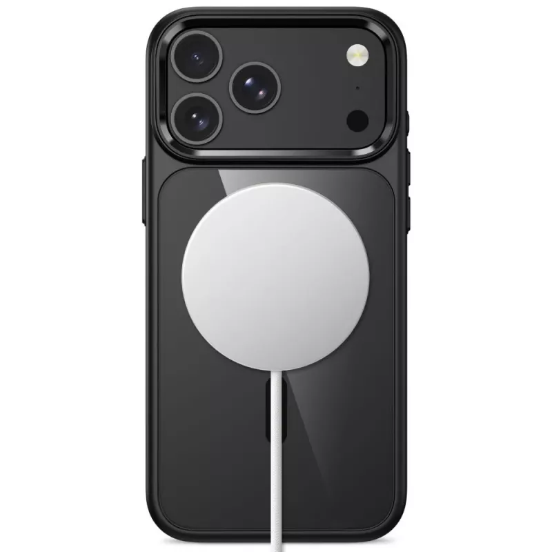 Tech-Protect Magmat MagSafe-kotelo iPhone 17 Pro / 18 Pro musta/kirkas