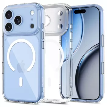 Tech-Protect MagPeak MagSafe Clear -kotelo iPhone 17 Pro Max / 18 Pro Max