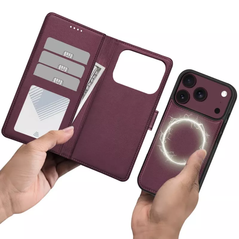TECH-PROTECT MagSafe lompakkokotelo iPhone 17 Pro / 18 Pro, mulperin