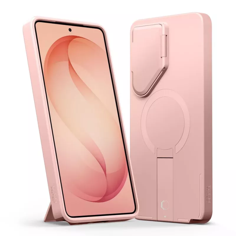 TECH-PROTECT Kevlar Aura MagSafe-kotelo Samsung Galaxy S26 Ultra - pinkki