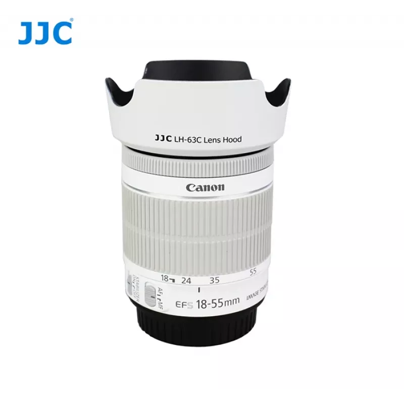 JJC EW-63C vastavalosuoja Canon EF-S 18-55mm - valkoinen