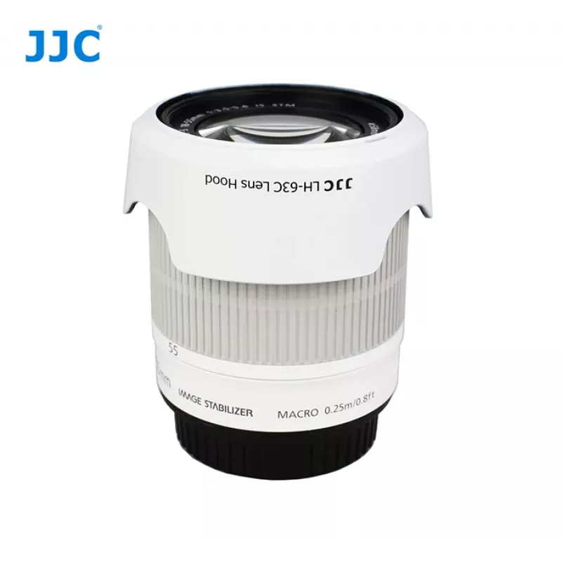 JJC EW-63C vastavalosuoja Canon EF-S 18-55mm - valkoinen
