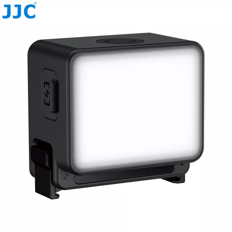 JJC LED-Nano LED-videovalo DJI Osmo Action 6 / Osmo Nano, 6500K, 500mAh, USB-C, IPX5
