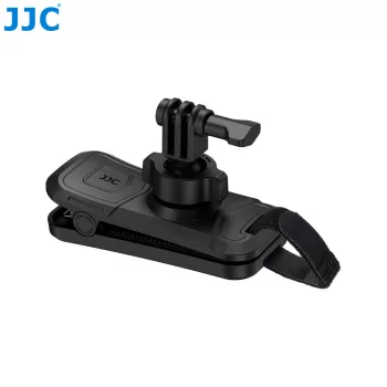 JJC BSCM-AC1S reppuhihnan kiinnitysklipsi GoPro-, DJI-, Insta360- ja SJCAM-toimintakameroille