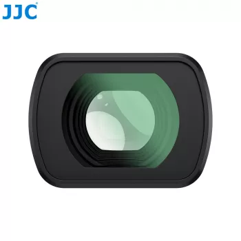 JJC 0,72x laajakulmaobjektiivi DJI Osmo Pocket 3 / 4, magneettikiinnitys, monipinnoitettu optinen lasi, musta