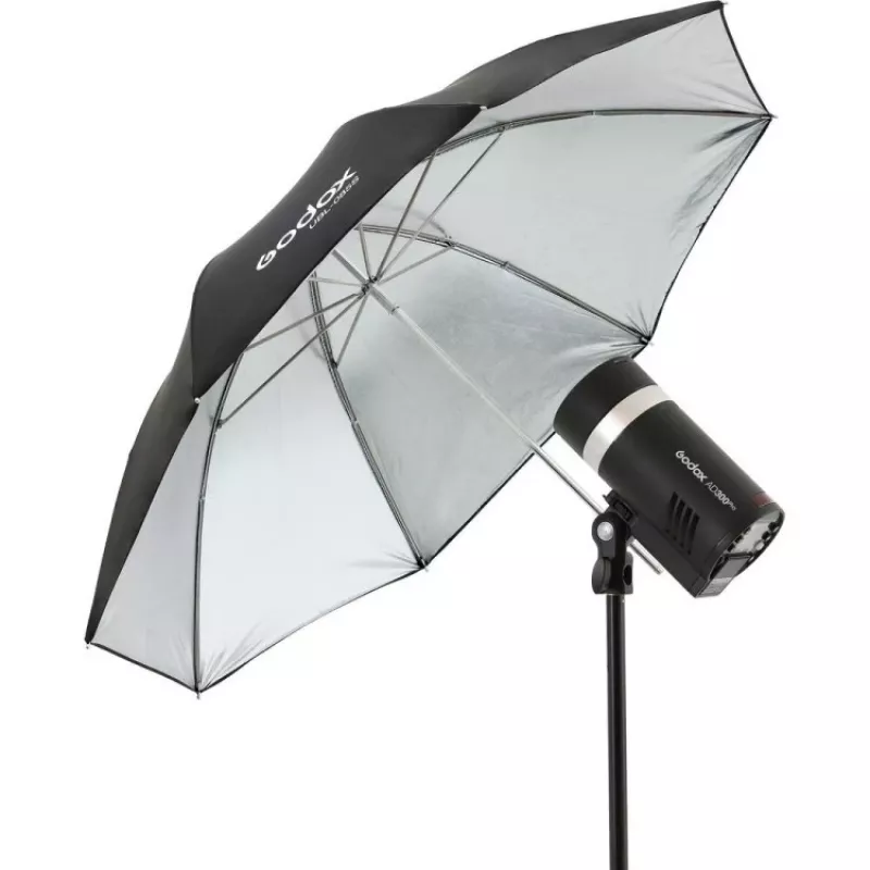 Godox UBL-085S hopeinen heijastinvarjo 85 cm