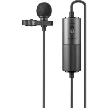 Godox LMS-60C lavalier-mikrofoni 6m omnidirektionaalinen elektret-kondensaattorimikrofoni älypuhelimille, DSLR-kameroille ja kameroille