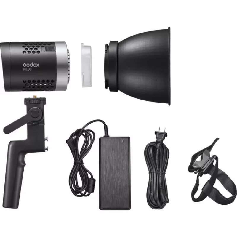 Godox ML30 30W COB LED-monovalo päivänvalo 5600K CRI 96+ TLCI 97+ Bluetooth-sovellusohjauksella