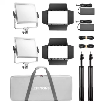 Godox Litemons LP400R 2x sarja LED-paneeli RGB