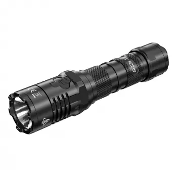 Nitecore NT-P20I-UV taktinen taskulamppu UV-valolla, 1800 lumenia, USB-C ladattava, IP68, musta