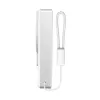 TECH-PROTECT PB40 LIFEMAG MagSafe varavirtalähde 10000mAh 25W Qi2.2 valkoinen/hopea