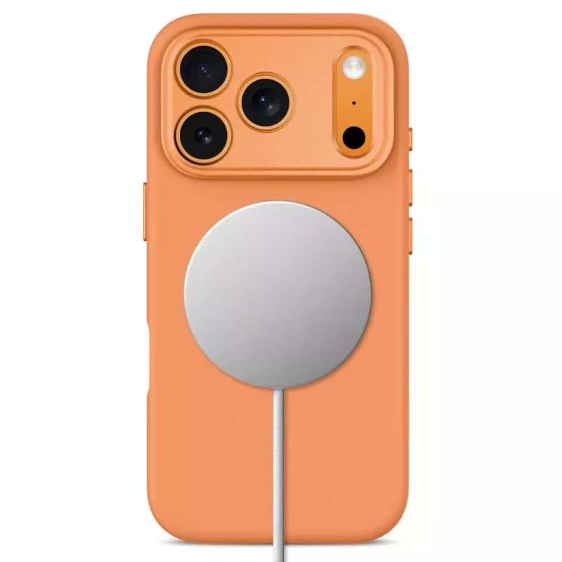 TECH-PROTECT UNIQ MagSafe CC kotelo iPhone 17 Pro Max / 18 Pro Max - Cosmic Orange