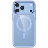 Tech-Protect Magmat MagSafe Clear Case kotelo iPhone 17 Pro / 18 Pro - vaaleansininen kehys