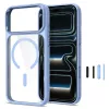 Tech-Protect Magmat MagSafe Clear Case kotelo iPhone 17 Pro Max / 18 Pro Max - vaaleansininen/läpinäkyvä