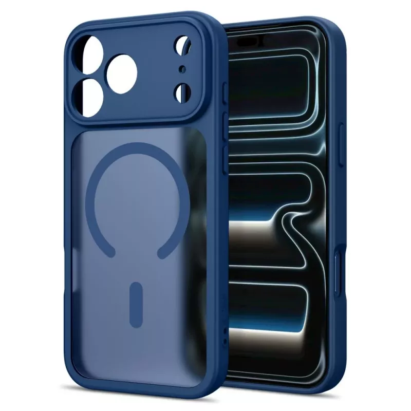 Tech-Protect Basicmag MagSafe-kotelo iPhone 17 Pro Max / 18 Pro Max - mattatummansininen