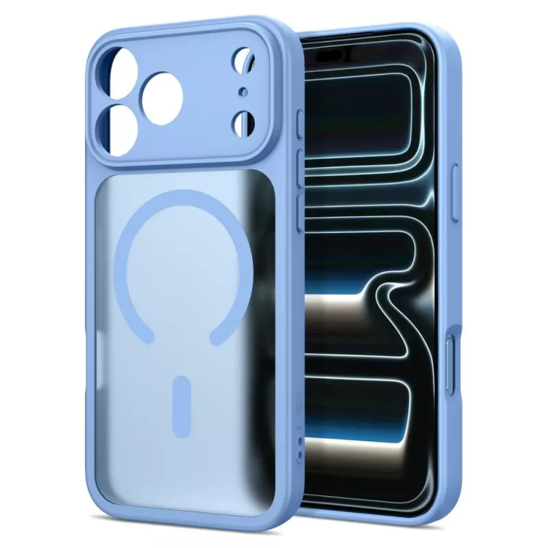 Tech-Protect BasicMag MagSafe-kotelo iPhone 17 Pro / 18 Pro mattavaaleansininen
