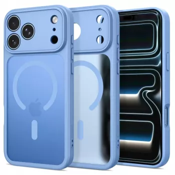 Tech-Protect BasicMag MagSafe kotelo iPhone 17 Pro Max / 18 Pro Max, mattavaaleansininen